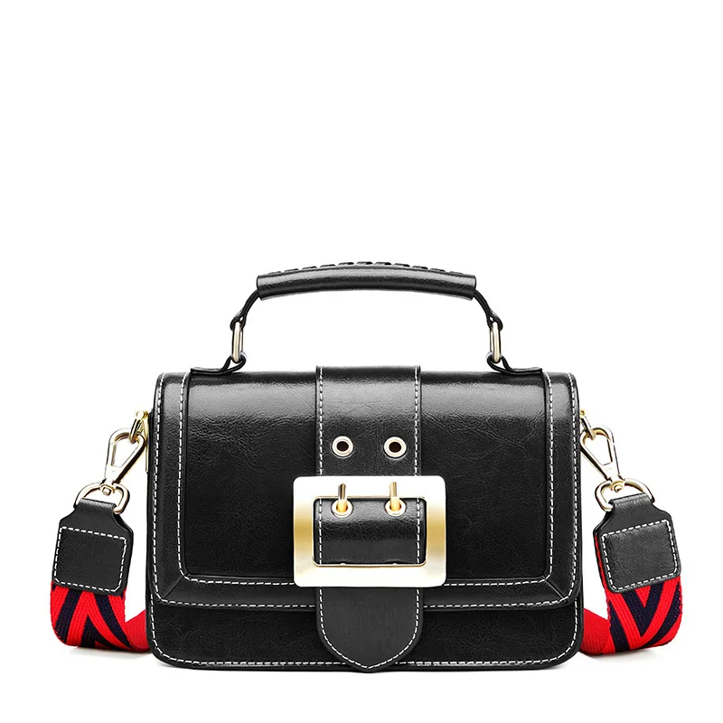 Women's new Korean version of the tide wild broadband Messenger bag Fashion belt decoration single shoulder small square bag
Women's new Korean version of the tide wild broadband Messenger bag Fashion belt decoration single shoulder small square bag