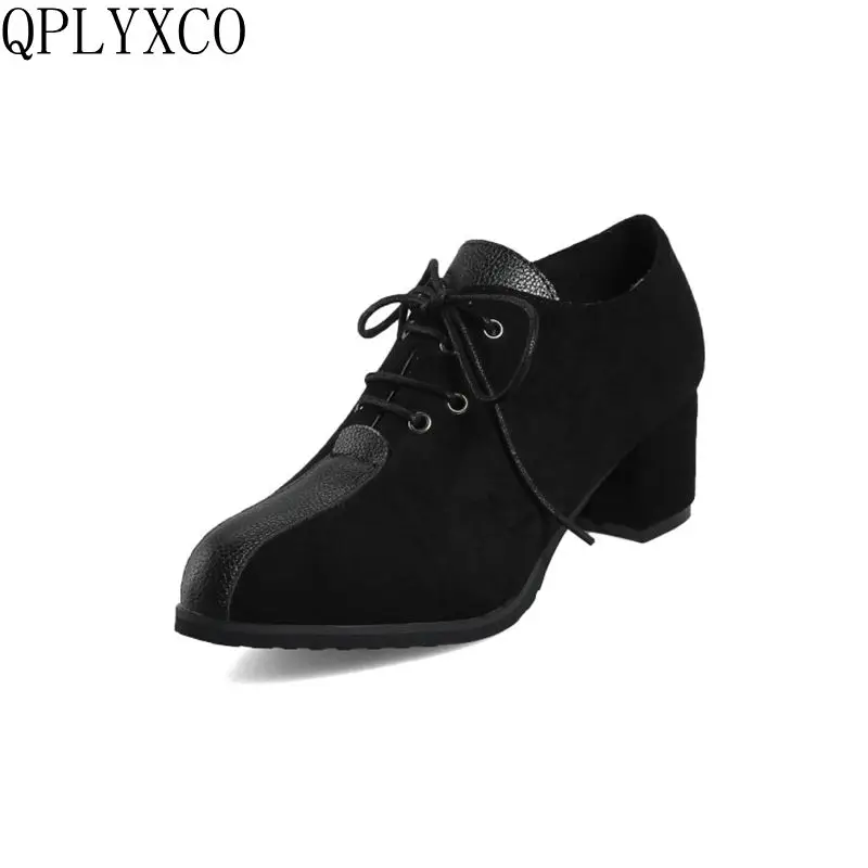 QPLYXCO Super big small 28-52 Size women high heels shoes ladies platform fashion lace up pumps wedding party casual shoes Y701
QPLYXCO Super big small 28-52 Size women high heels shoes ladies platform fashion lace up pumps wedding party casual shoes Y701