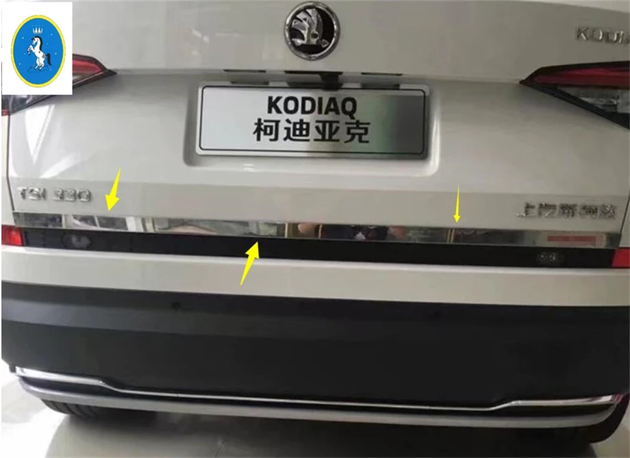 Yimaautotrims Auto Accessory Rear Trunk Tailgate Back Door Decoration Strip Cover Trim Fit For Skoda Kodiaq 2017 2018 2019 2020
Yimaautotrims Auto Accessory Rear Trunk Tailgate Back Door Decoration Strip Cover Trim Fit For Skoda Kodiaq 2017 2018 2019 2020