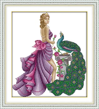 New arrival Model And Peacock DMC Counted Chinese Cross Stitch Kits Printed Cross-Stitch Set Embroidery Needlework
New arrival Model And Peacock DMC Counted Chinese Cross Stitch Kits Printed Cross-Stitch Set Embroidery Needlework