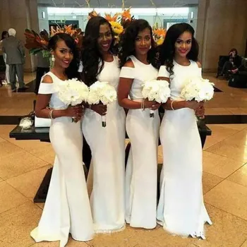 Cold Shoulder 2019 New Fashion Mermaid Long Arabic Bridesmaid Dresses Jewel Neck Maid of Honor Gowns Formal Beach Wedding Guest
Cold Shoulder 2019 New Fashion Mermaid Long Arabic Bridesmaid Dresses Jewel Neck Maid of Honor Gowns Formal Beach Wedding Guest