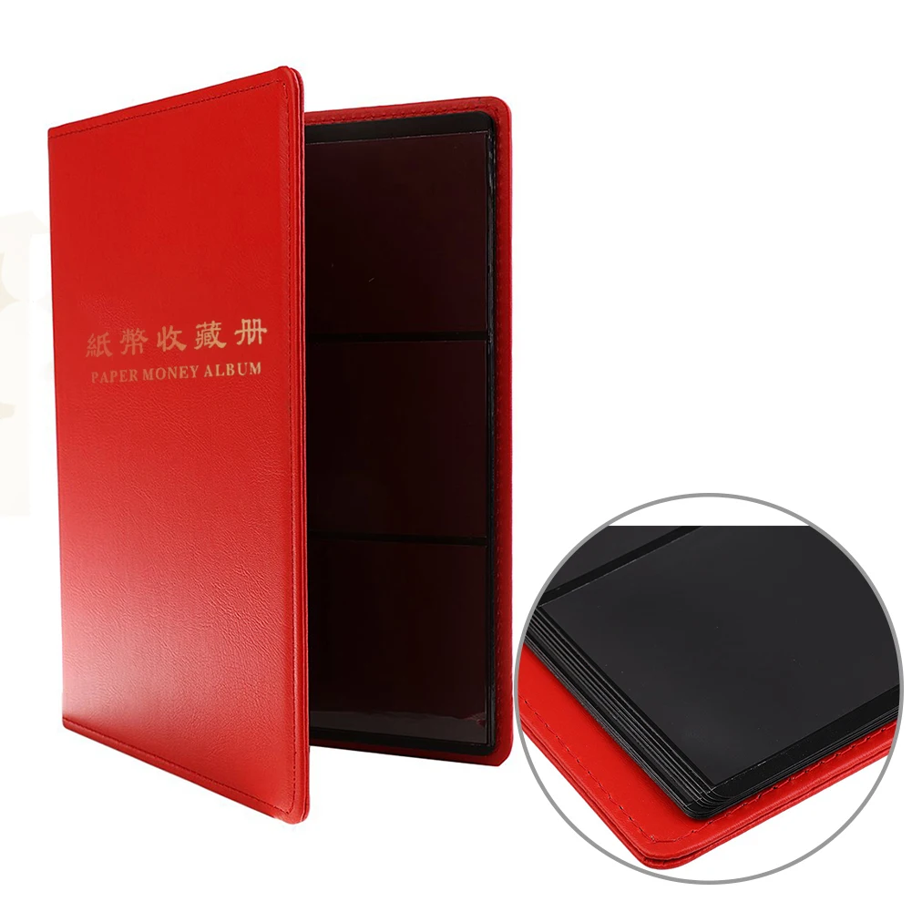 60 Pockets Paper Money Album Leather Note Protection Home Currency Page Banknote Stamps Collection Cash Holders Coins Storage
60 Pockets Paper Money Album Leather Note Protection Home Currency Page Banknote Stamps Collection Cash Holders Coins Storage