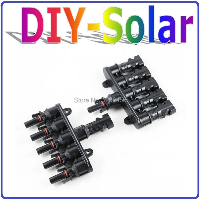 MC4 5 to 1 T- branch solar connector for PV Cable 2.5mm 4mm2 6mm2, 5 in 1 solar MC4 Waterproof IP67
MC4 5 to 1 T- branch solar connector for PV Cable 2.5mm 4mm2 6mm2, 5 in 1 solar MC4 Waterproof IP67