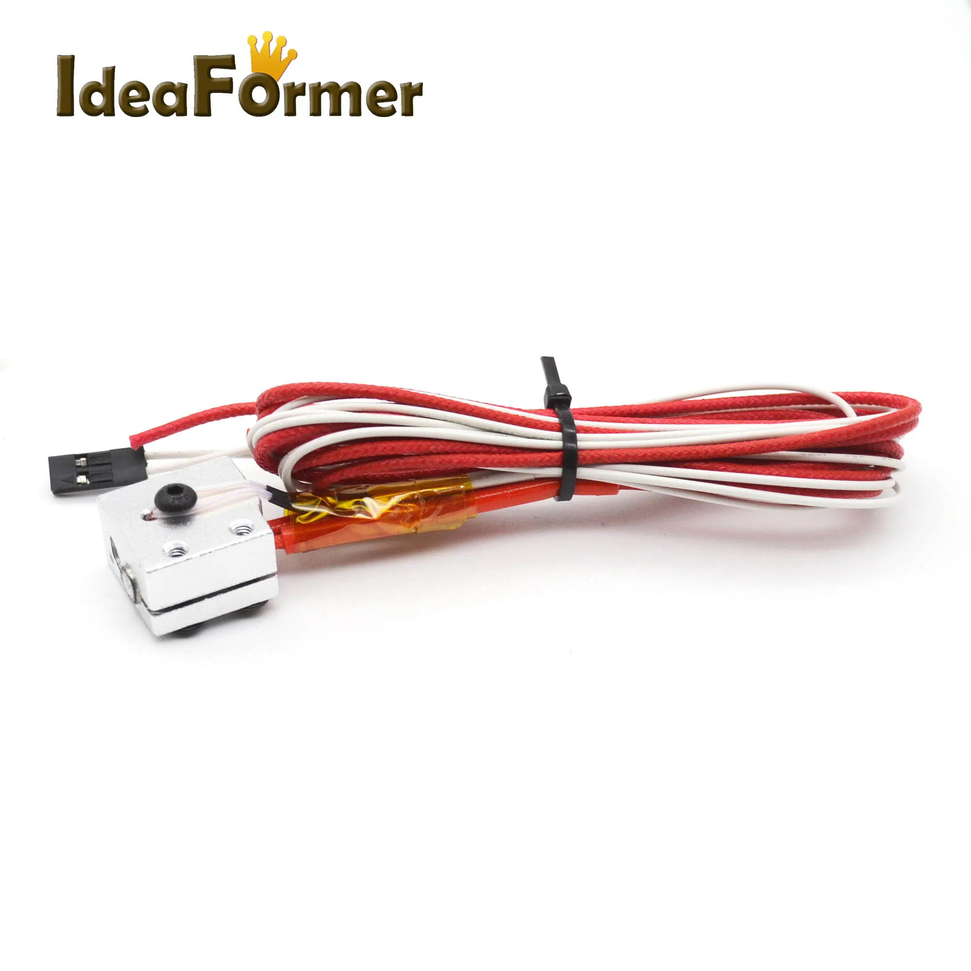 3D printer Heater cartridge+Thermistor+Heating block Volcano Reprap hotend 3D printer parts j-head 12/24V
3D printer Heater cartridge+Thermistor+Heating block Volcano Reprap hotend 3D printer parts j-head 12/24V