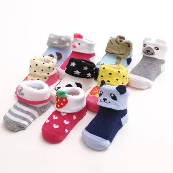 High Quality New Spring Autumn Winter Toddler Socks Cotton Cute Cartoon Newborn Baby Socks 0-1t Children Anti-slip Socks
High Quality New Spring Autumn Winter Toddler Socks Cotton Cute Cartoon Newborn Baby Socks 0-1t Children Anti-slip Socks