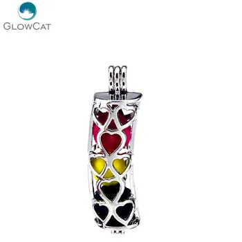 K233 5pcs/lot Silver Alloy 46mm Heart Rectangle Curved Locket Bead Cage Pendant Fairytale Party Essential Oil Diffuser
K233 5pcs/lot Silver Alloy 46mm Heart Rectangle Curved Locket Bead Cage Pendant Fairytale Party Essential Oil Diffuser