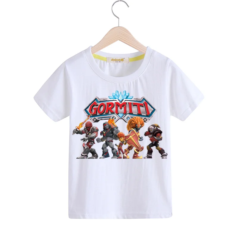 New Arrivals Gormiti Game Tee Top For Kids Clothing Children Summer Short Sleeve T-shirts Costume Boy Girls Casual Tshirts TX166 (4)