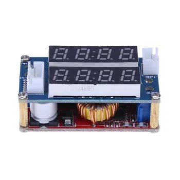 

5A Constant Current And Constant Voltage Led Driven Lithium Ion Battery Charging Module With Current And Voltage Meter