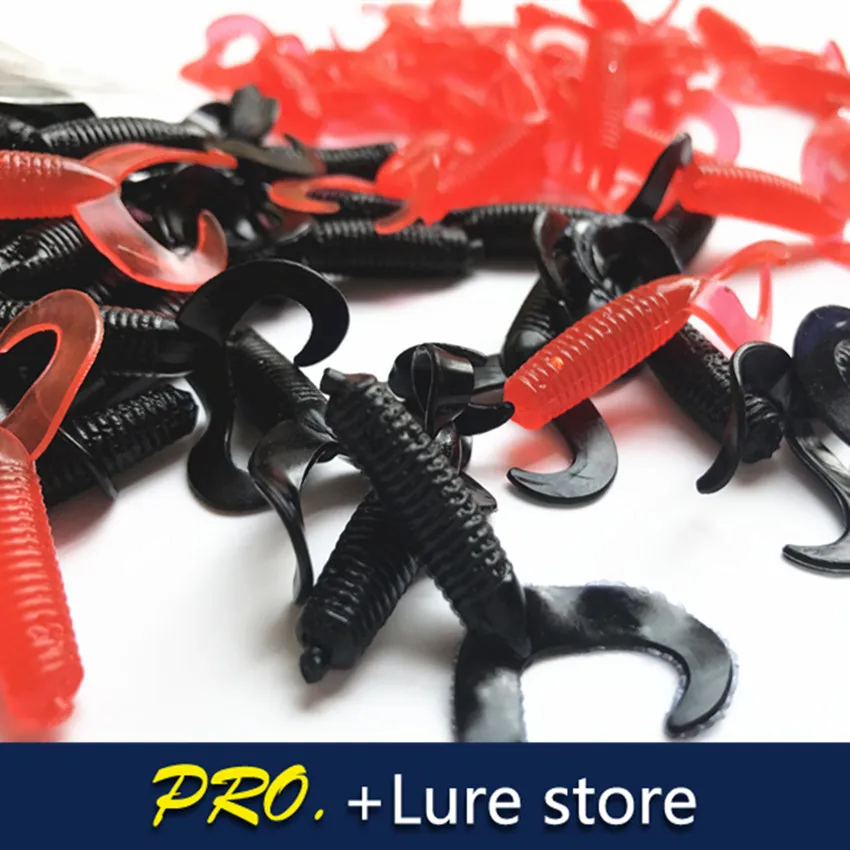 100pcs 4cm 0.8g super soft artificial fake grub worm rebel ripple double tail Larva,twin tail grub bait lure
100pcs 4cm 0.8g super soft artificial fake grub worm rebel ripple double tail Larva,twin tail grub bait lure