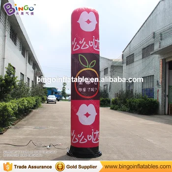 Free Shipping 3M high 63.5cm diameter LED lighting inflatable pillar customized digitall printing long blow up tube light-up toy
Free Shipping 3M high 63.5cm diameter LED lighting inflatable pillar customized digitall printing long blow up tube light-up toy