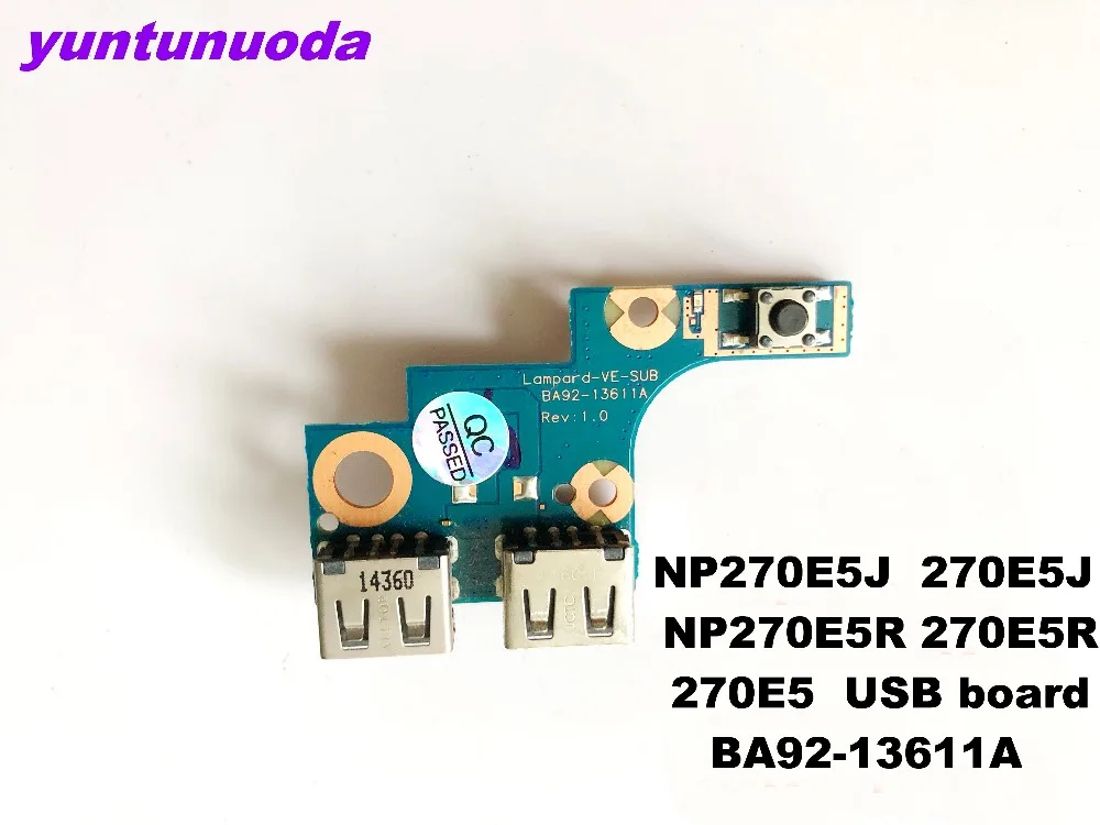 Original for SAMSUNG NP270E5J 270E5J NP270E5R 270E5R 270E5 USB board BA92-13611A tested good free shipping
Original for SAMSUNG NP270E5J 270E5J NP270E5R 270E5R 270E5 USB board BA92-13611A tested good free shipping
