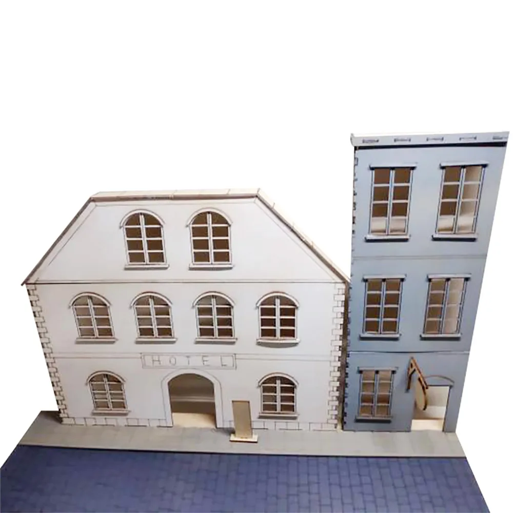 1/35 European Urban Street Scenes Model Kit Diorama Wooden Assembly DIY Model Kit Paint Not Included
1/35 European Urban Street Scenes Model Kit Diorama Wooden Assembly DIY Model Kit Paint Not Included