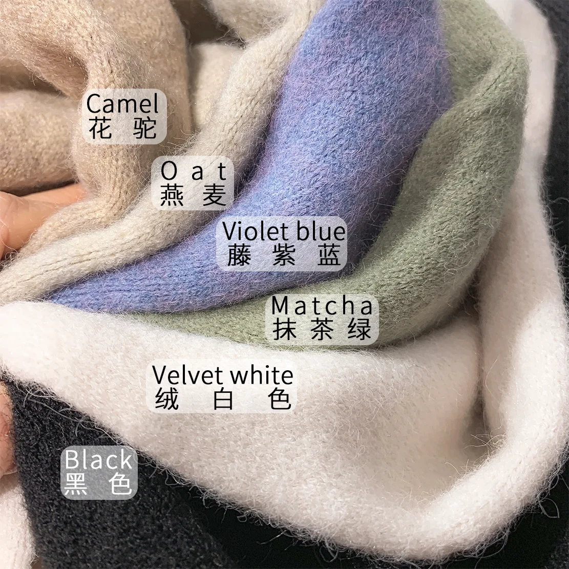 2018 Autumn And Winter Sweater Women South Korea East Gate Wool Blended Pure Colour Half High-collar Soft Sweaters
2018 Autumn And Winter Sweater Women South Korea East Gate Wool Blended Pure Colour Half High-collar Soft Sweaters