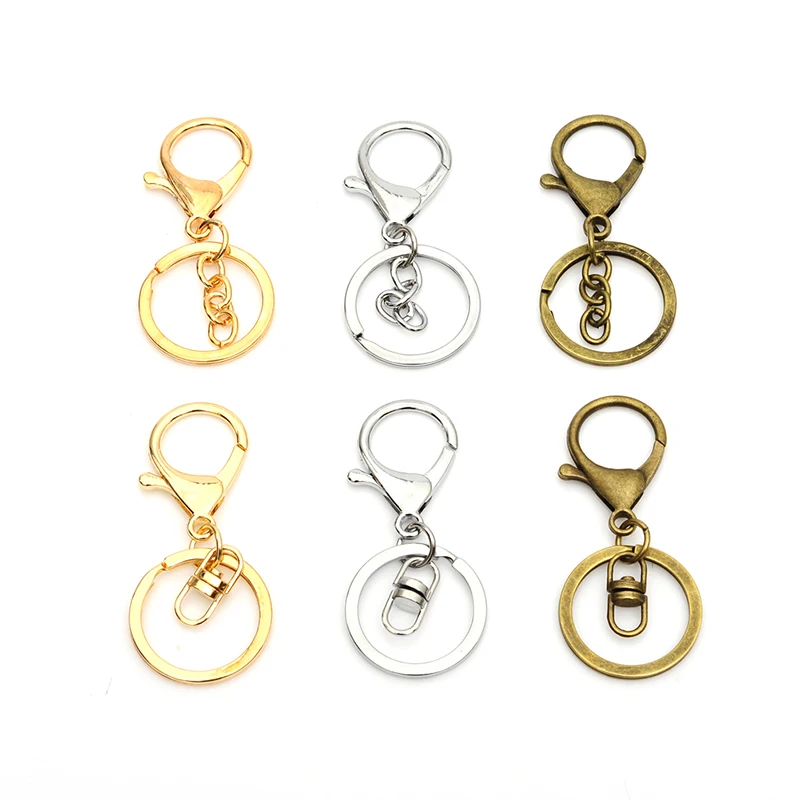 10pcs/lot rhodium gold-color lobster clasp key hook chain DIY jewelry making for keychain jewelry findings and accessories
10pcs/lot rhodium gold-color lobster clasp key hook chain DIY jewelry making for keychain jewelry findings and accessories