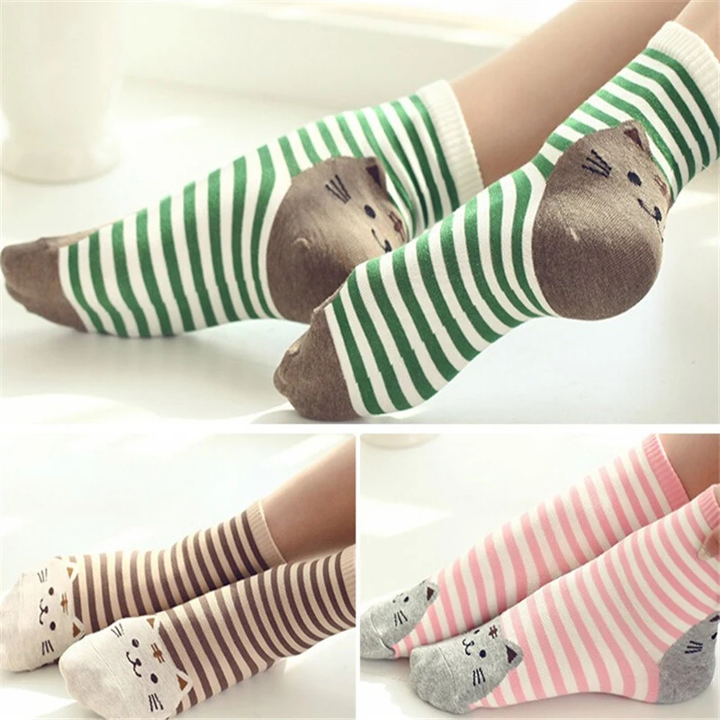 Hot 3D Animals Striped Cartoon Women Cat Cute Sock art Socks Women Lady Girl Summer Footprints Cotton Socks
Hot 3D Animals Striped Cartoon Women Cat Cute Sock art Socks Women Lady Girl Summer Footprints Cotton Socks
