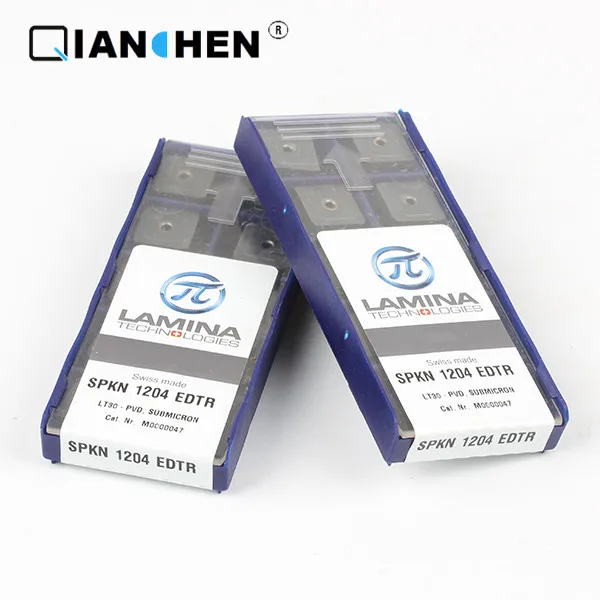 Genuine original high quality high-performance LAMINA SPKN 1204 EDTR LT30 (10pcs/lot) tungsten Carbide Cutting tools inserts
Genuine original high quality high-performance LAMINA SPKN 1204 EDTR LT30 (10pcs/lot) tungsten Carbide Cutting tools inserts