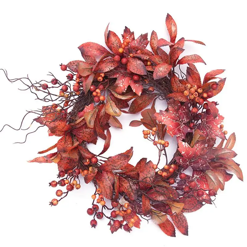 Home Ornament Simulation Wreath Artificial Christmas Pine Cones Maple Leaf Sunflower Wreath Thanksgiving Halloween Door Decor J2
Home Ornament Simulation Wreath Artificial Christmas Pine Cones Maple Leaf Sunflower Wreath Thanksgiving Halloween Door Decor J2