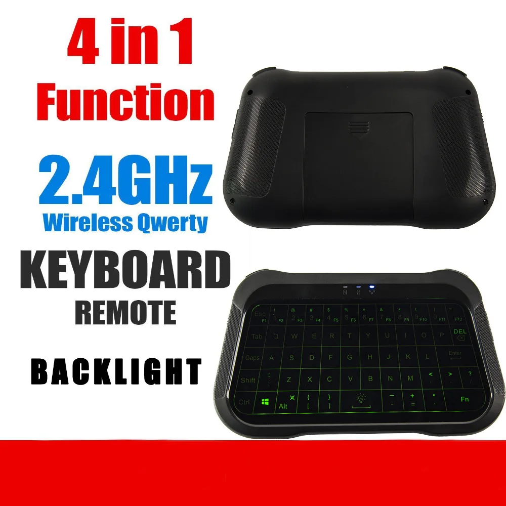 NEW T18 Wireless Full Keyboard 2.4GHz QWERTY Keyboard Touchpad with Backlight Function For PS3 TV Box PC T18 Fly Air Mouse pk w1
NEW T18 Wireless Full Keyboard 2.4GHz QWERTY Keyboard Touchpad with Backlight Function For PS3 TV Box PC T18 Fly Air Mouse pk w1