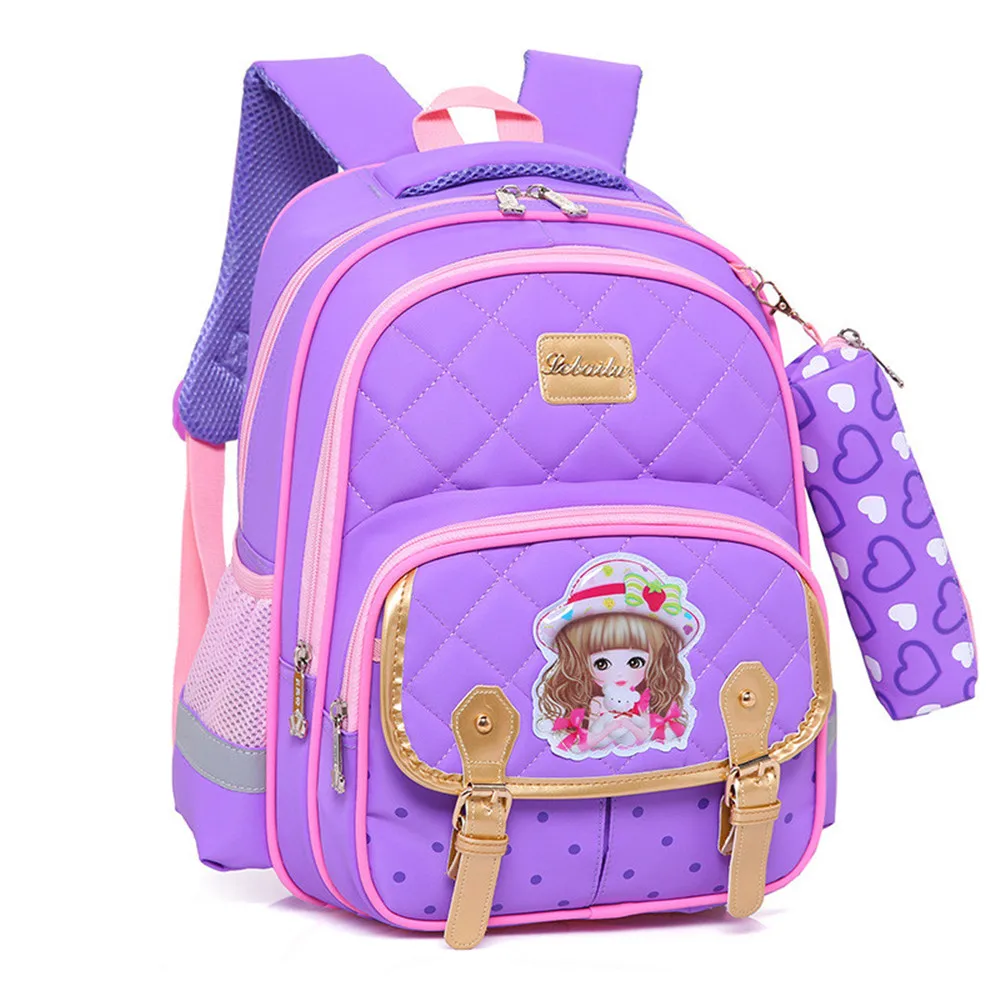 Fashion Children School Backpack bags For Boys/girls Waterproof Kids bag Child Bookbag Rucksack | Багаж и сумки