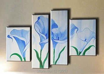 High Quality Green Blue Camellia Flower Oil Painting On Canvas 4Pcs Set Abstract Home Decor Modern Wall Picture For Living Room
High Quality Green Blue Camellia Flower Oil Painting On Canvas 4Pcs Set Abstract Home Decor Modern Wall Picture For Living Room