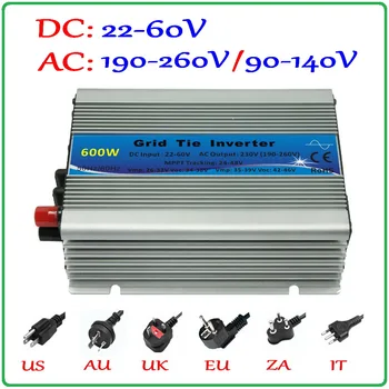 600W Grid Tie Inverter for 30V 60Cells and 36V 72Cells Solar Panel, MPPT function Pure Sine wave Micro On Grid Tie Inverter 600W
600W Grid Tie Inverter for 30V 60Cells and 36V 72Cells Solar Panel, MPPT function Pure Sine wave Micro On Grid Tie Inverter 600W