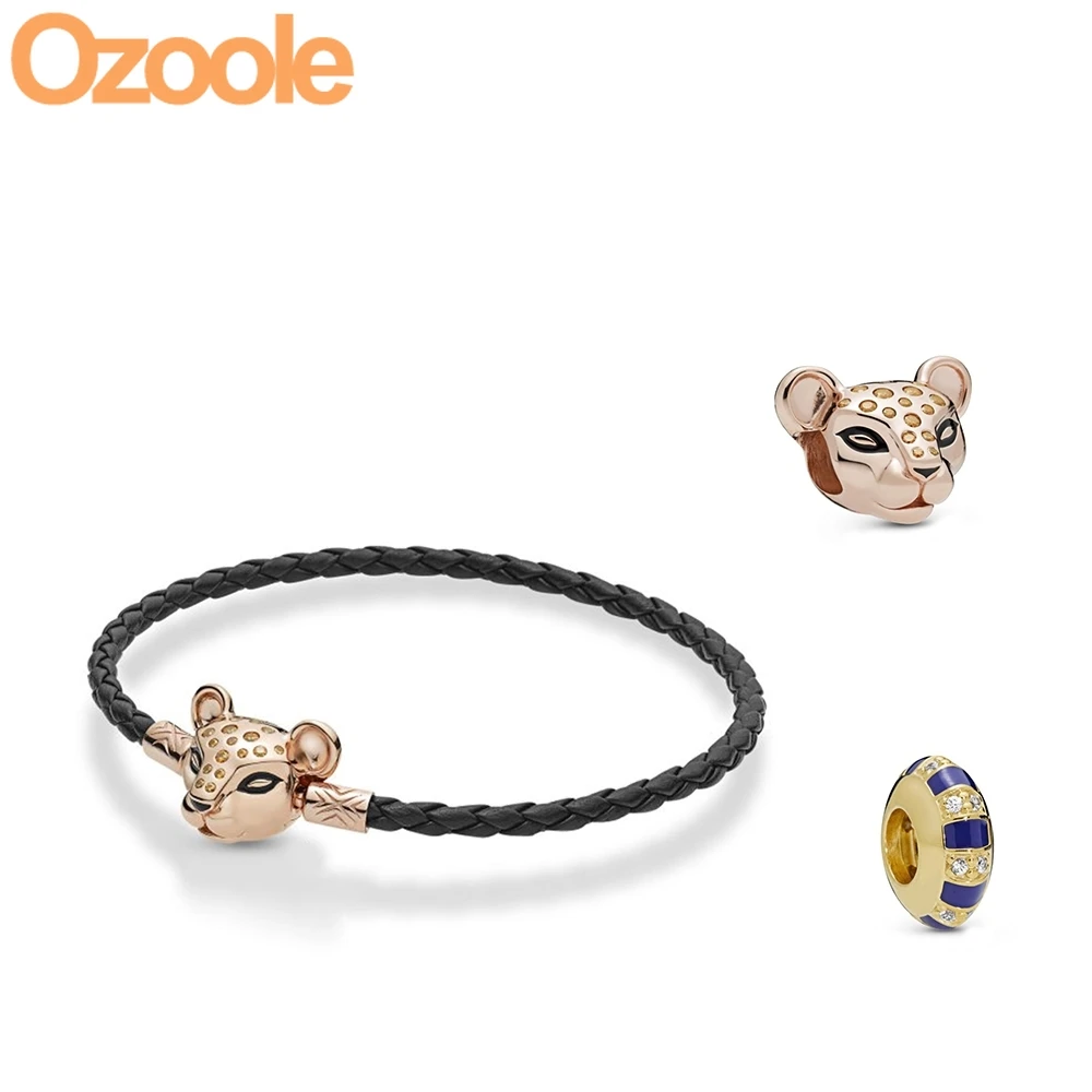 Authentic 925 Sterling Silver Sparkling Lion Princess Woven Leather Charm Bead Fit Bangle Original Pandora Bracelet Jewelry DIY
Authentic 925 Sterling Silver Sparkling Lion Princess Woven Leather Charm Bead Fit Bangle Original Pandora Bracelet Jewelry DIY