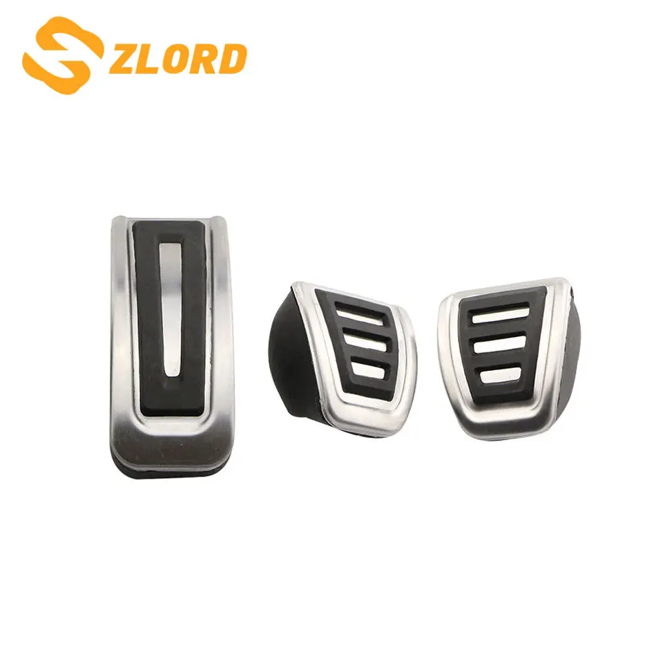 Zlord Stainless Steel MT AT Car Pedal Pedals Pads Cover for Volkswagen VW Polo Jetta MK4 for Bora Golf MK4 Car Accessories
Zlord Stainless Steel MT AT Car Pedal Pedals Pads Cover for Volkswagen VW Polo Jetta MK4 for Bora Golf MK4 Car Accessories