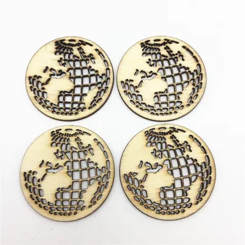 20pcs 40mm Round Globe Wooden Shape DIY Crafts Chips Wedding Decorations Cardmaking Embellishments Scrapbooking
20pcs 40mm Round Globe Wooden Shape DIY Crafts Chips Wedding Decorations Cardmaking Embellishments Scrapbooking