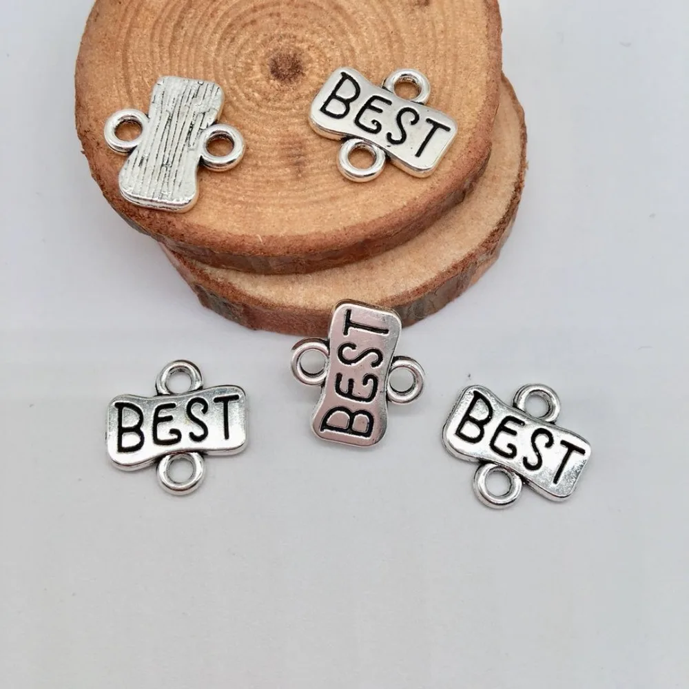 30 pcs Vintage best word Plate charms rectang Plate pandents for Jewelry Making DIY necklace earring bracelet
30 pcs Vintage best word Plate charms rectang Plate pandents for Jewelry Making DIY necklace earring bracelet