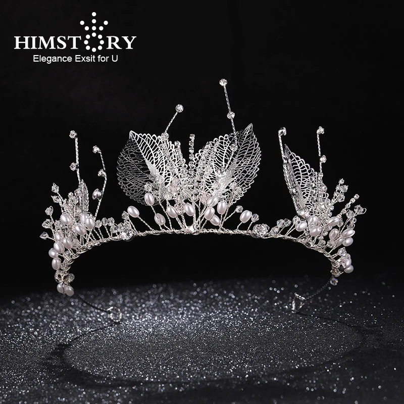 Himstory Romatic Handmade Crystal Pearl Bridal Headbands White Leaf Wedding Tiaras Crown Women Bride Hairbands Hair Accessory
Himstory Romatic Handmade Crystal Pearl Bridal Headbands White Leaf Wedding Tiaras Crown Women Bride Hairbands Hair Accessory
