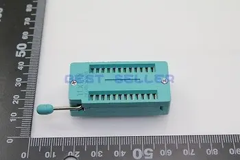 10pcs New 24 Pin Universal ZIF DIP Tester IC Test Socket wide YB