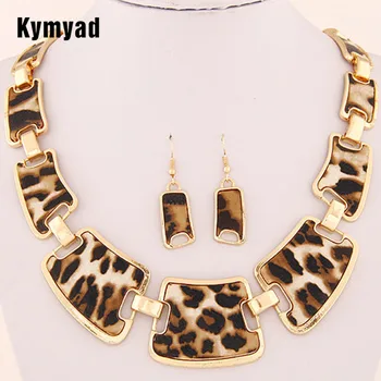 Kymyad Jewellery Sets Fashion Popular Elegant Punk Geometric Leopard Link Chain Necklace Earring Sets Fashion Women Accessories 
Kymyad Jewellery Sets Fashion Popular Elegant Punk Geometric Leopard Link Chain Necklace Earring Sets Fashion Women Accessories