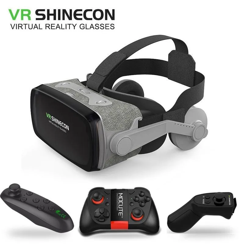 UZQi 2019 VR 3D Box Virtual Reality Glasses Headset Phone SHINECON VR Helmet Carboard Goggles Smartphone Glasses VR Controller
UZQi 2019 VR 3D Box Virtual Reality Glasses Headset Phone SHINECON VR Helmet Carboard Goggles Smartphone Glasses VR Controller