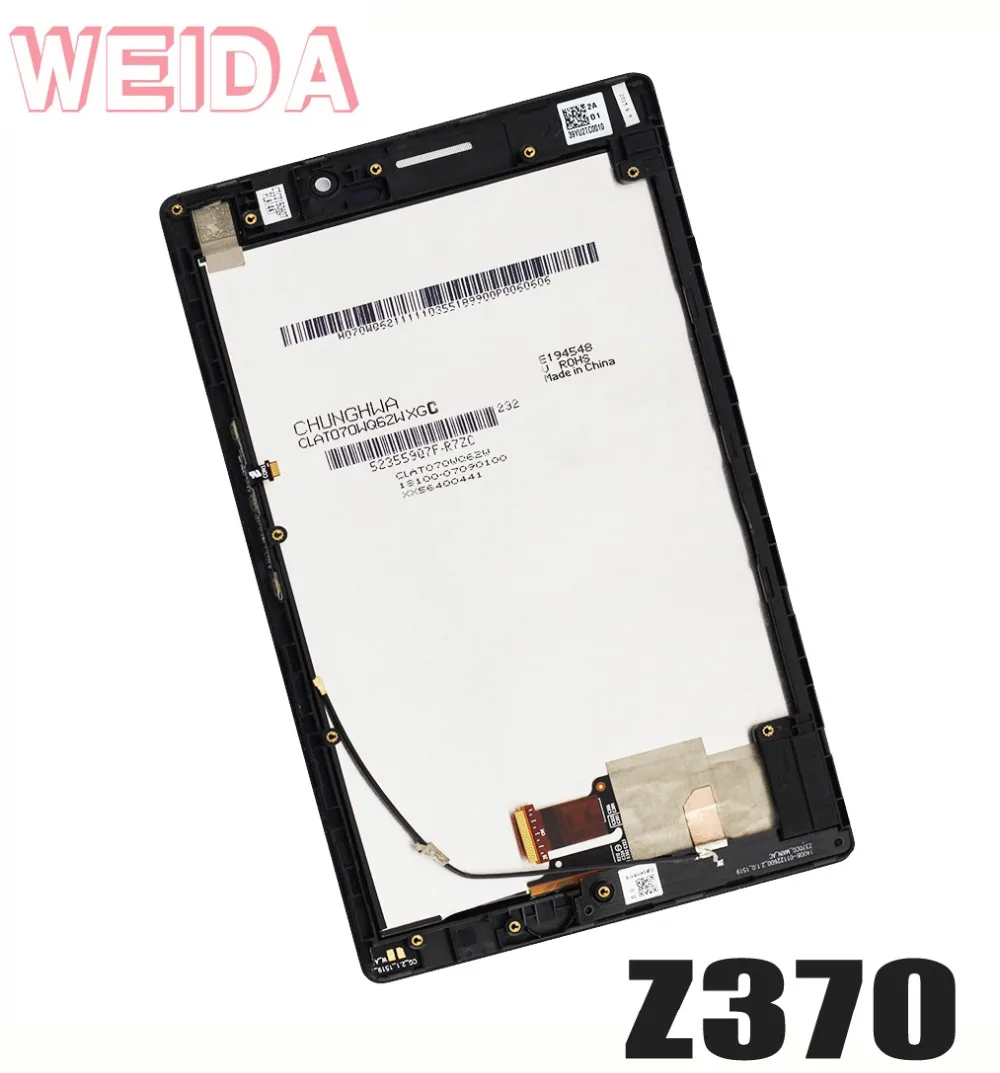 WEIDA LCD Replacment 7" For Asus Z370 7" P01W P01V P002 LCD Display Touch Screen Digitizer Assembly Z370
WEIDA LCD Replacment 7" For Asus Z370 7" P01W P01V P002 LCD Display Touch Screen Digitizer Assembly Z370
