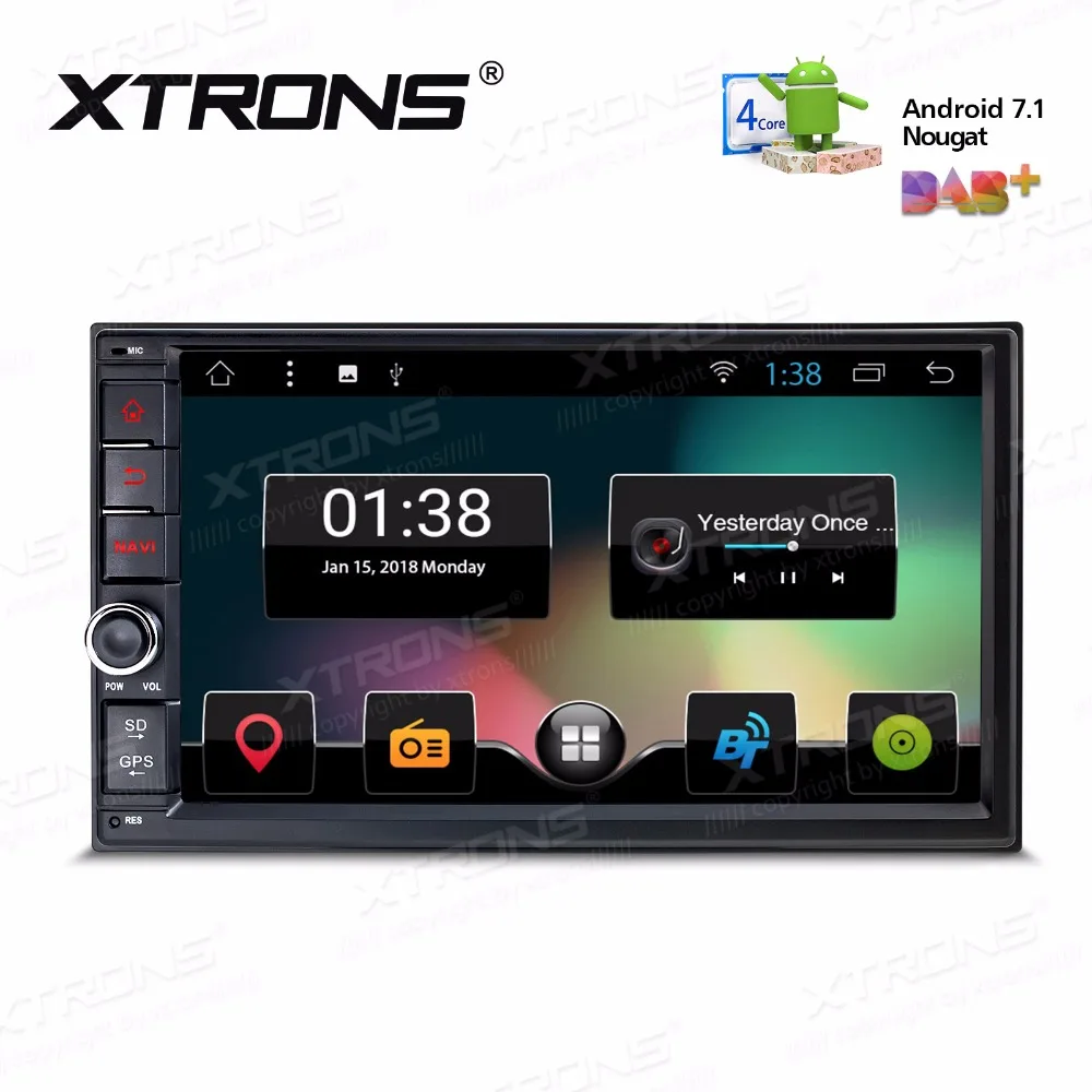 XTRONS 7 inch Android 7.1 Radio In Dash Universal Car Stereo Autoradio Player OBD DAB+Tuner GPS Navigate Steering Wheel No DVD
XTRONS 7 inch Android 7.1 Radio In Dash Universal Car Stereo Autoradio Player OBD DAB+Tuner GPS Navigate Steering Wheel No DVD