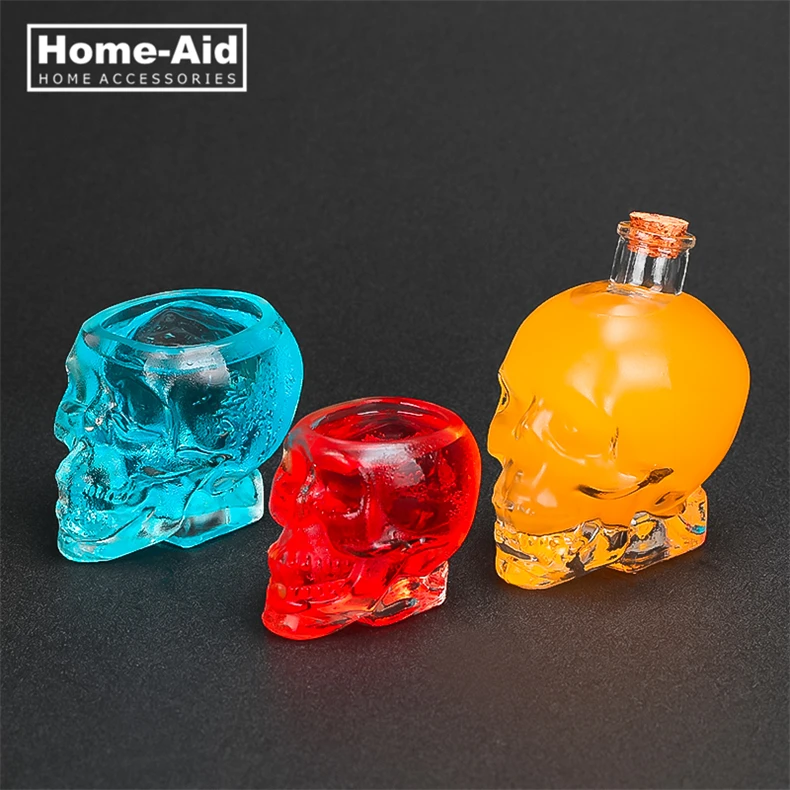 Transparent Crystal Skull Head Shot Glass Cup For Whiskey Wine Vodka Home Drinking Ware Man Gift Cup
Transparent Crystal Skull Head Shot Glass Cup For Whiskey Wine Vodka Home Drinking Ware Man Gift Cup