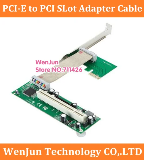 High Quality PCI-E PCI express PCIe to PCI Slot adapter cable mini pci-e x1 to x16 riser card No driver Required
High Quality PCI-E PCI express PCIe to PCI Slot adapter cable mini pci-e x1 to x16 riser card No driver Required