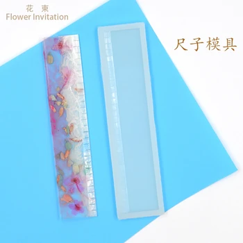 Flower Invitation Ruler mold manual silicone mold stationery ruler measurement tool
Flower Invitation Ruler mold manual silicone mold stationery ruler measurement tool