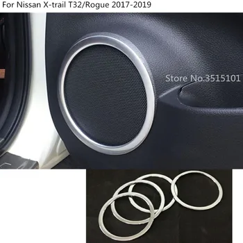car door inner stick Audio Speak Sound Cover Ring circle trim 4pcs For Nissan X-trail xtrail T32/Rogue 2017 2018 2019 2020
car door inner stick Audio Speak Sound Cover Ring circle trim 4pcs For Nissan X-trail xtrail T32/Rogue 2017 2018 2019 2020
