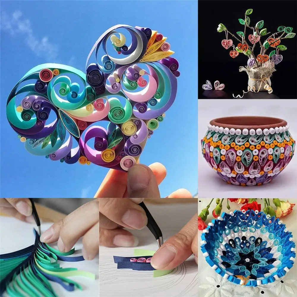 5MM Art DIY Quilling Paper 100 Stripes/Set Mixed Color Origami Paper Craft Artistic Creation Craft Paper Handmade Gift Create
5MM Art DIY Quilling Paper 100 Stripes/Set Mixed Color Origami Paper Craft Artistic Creation Craft Paper Handmade Gift Create