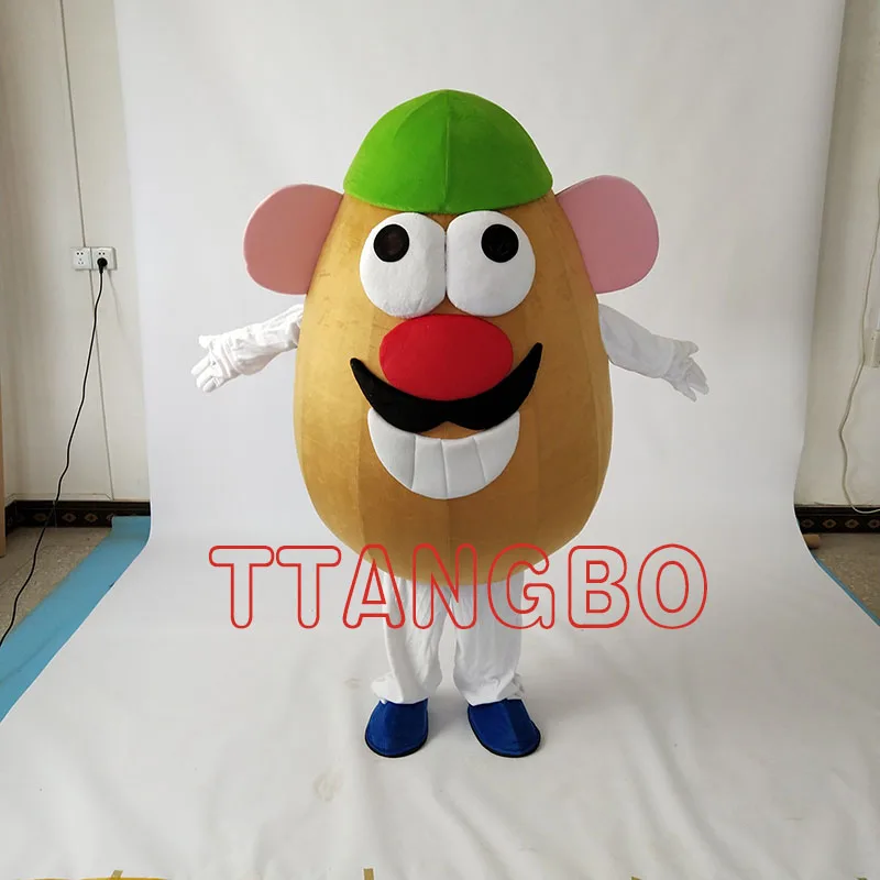 

Hot sale Mr. Potato Head Mascot Costume Adult Character Halloween Christmas Cosplay mascot costume