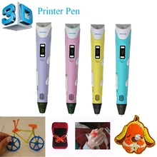 3D Pen Kids Gift Color 3D Printing Pen LED Display Screen Free 5M 10 Color ABS Filament 3D Printer Pen 
3D Pen Kids Gift Color 3D Printing Pen LED Display Screen Free 5M 10 Color ABS Filament 3D Printer Pen