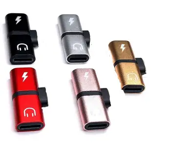 100pcs/lot 2 in 1 Charging&Audio Adapter for iPhone 7 8 Plus For Lightning Headphone Adapter Cable Charger Splitter
100pcs/lot 2 in 1 Charging&Audio Adapter for iPhone 7 8 Plus For Lightning Headphone Adapter Cable Charger Splitter