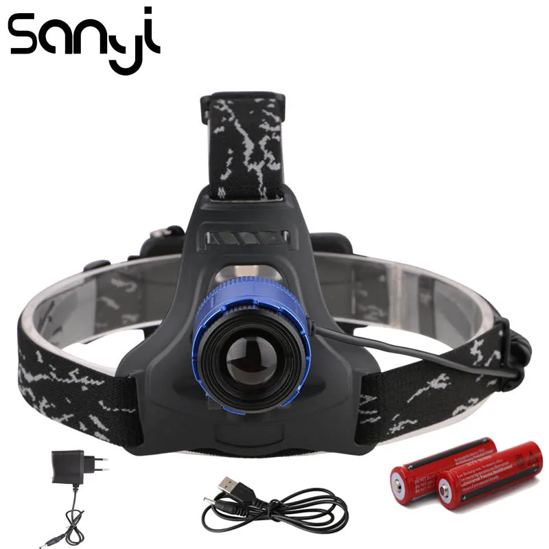 SANYI LED Camping Hunting Headlight 3000 Lumen 3 Modes Zoom 18650 Battery XM-L T6 Flashlight Forehead Headlamp Rechargeable 
SANYI LED Camping Hunting Headlight 3000 Lumen 3 Modes Zoom 18650 Battery XM-L T6 Flashlight Forehead Headlamp Rechargeable