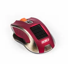 Wireless Mouse Portable Solar Optical Mouses 2.4 Ghz Universal Ergonomic Mouse Mice Adjustable Laptop Desktop Computer Mice