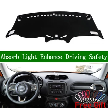 For Jeep Renegade 2016 2017 2018 Dashboard Cover Sun Shade Non-slip Dash Mat Pad Carpet Car Stickers Interior Accessories
For Jeep Renegade 2016 2017 2018 Dashboard Cover Sun Shade Non-slip Dash Mat Pad Carpet Car Stickers Interior Accessories
