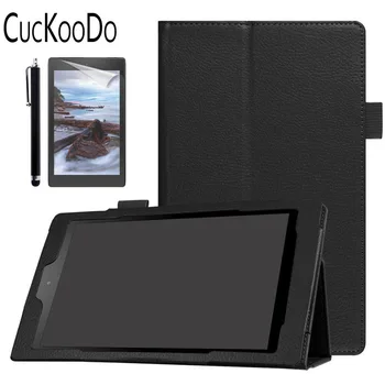 CucKooDo Slim Fit Premium Vegan Leather Standing Cover with Auto Wake / Sleep for Fire HD 8 2016 6th Tablet +Stylus +Screen Film 
CucKooDo Slim Fit Premium Vegan Leather Standing Cover with Auto Wake / Sleep for Fire HD 8 2016 6th Tablet +Stylus +Screen Film