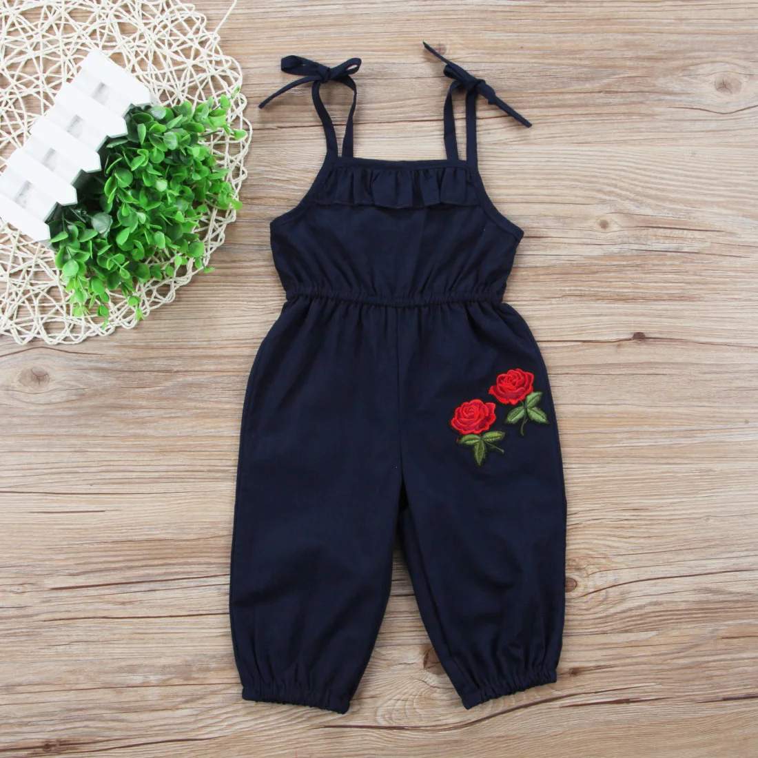 Hot Toddler Kids Girls Strap Flower Embroidery Romper Jumpsuit Playsuit Outfit Trousers Summer Clothes 1-6Y
Hot Toddler Kids Girls Strap Flower Embroidery Romper Jumpsuit Playsuit Outfit Trousers Summer Clothes 1-6Y