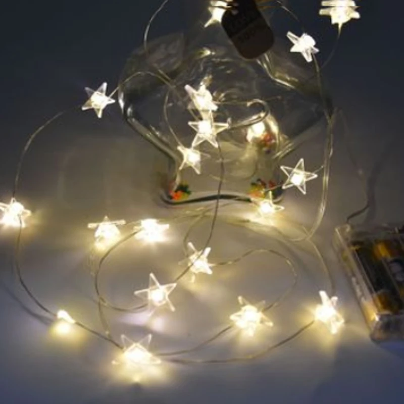 2015 New Arrival star shape 3 X AA battery powered 2M 20 LED String Fairy Lights 10pcs/lot
2015 New Arrival star shape 3 X AA battery powered 2M 20 LED String Fairy Lights 10pcs/lot