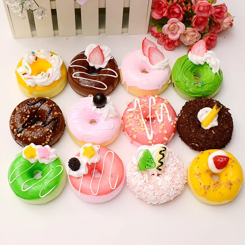 New Simulation Food Model Prop Doughnut Cake Decoration Toy Wedding Window Decoration Simulation Food Props Artificial Doughnut
New Simulation Food Model Prop Doughnut Cake Decoration Toy Wedding Window Decoration Simulation Food Props Artificial Doughnut